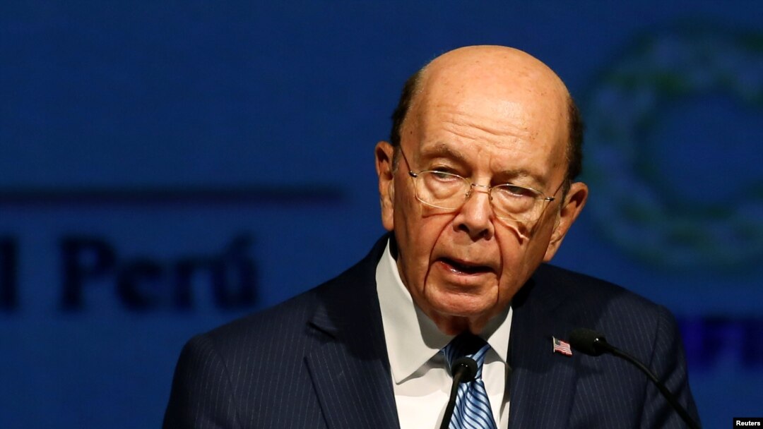 Menteri Perdagangan AS, Wilbur Ross (Foto: dok).