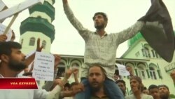 Biểu tình chống Ấn Độ nổ ra ở Kashmir