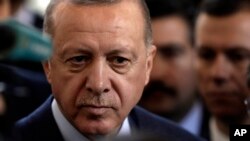 Recep Tayyip Erdogan, Ankara, le 19 février 2020. 