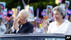 Sihanouk is revered among many Cambodians for leading the country through its independence from France, in 1954.