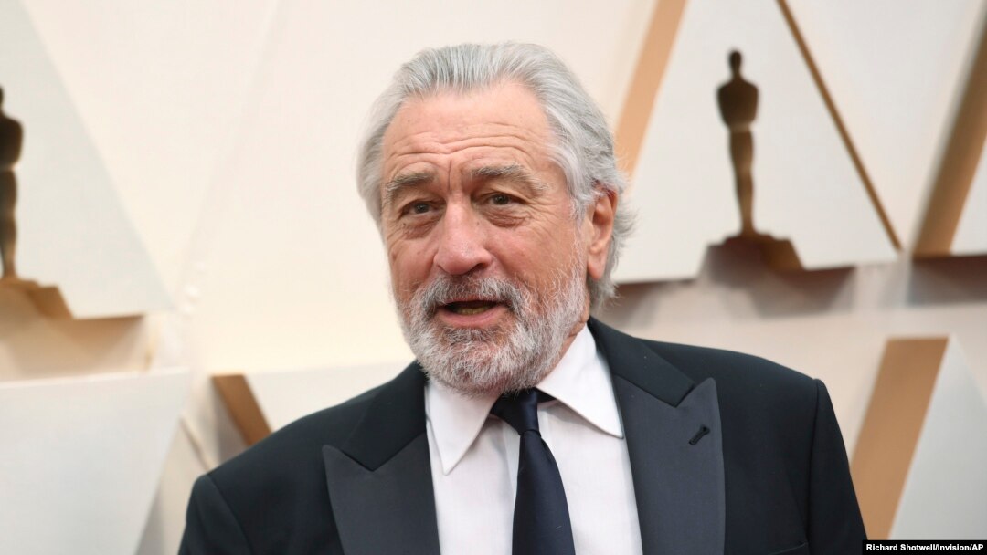Robert de Niro na ceremoniji dodele Oskara 2020.
