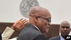 Jacob Zuma, président de l'Afrique du Sud