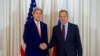 美国国务卿克里周五在日内瓦同俄罗斯外交部长谢尔盖·拉夫罗夫会面。
