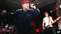 Группа Bloodhound Gang на концерте в Германии. 3 ноября 1997 г.