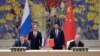 Nga xem thỏa thuận với Trung Quốc là cú giáng vào phương Tây