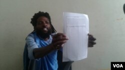 UMnu. Gastaff Kativu ukhuthaza abantu ukusayina isicelo sokuya edale leICC