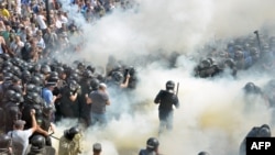 Sukobi na protestima u Kijevu
