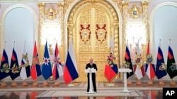Президент России Владимир Путин. Москва, Кремль. 25 октября 2018 г.
