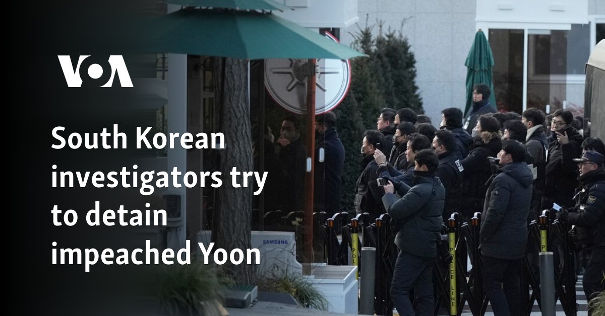 Standoff in Seoul as South Korea's Yoon resists arrest