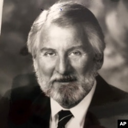 An undated family handout image shows Gary Ross Dahl, the creator of the wildly popular 1970s Pet Rock fad, who died at age 78 in southern Oregon.
