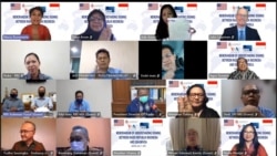 Virtual event in Jakarta and Washington, DC as VOA and Indonesian state broadcast sign a partnership agreement.
