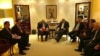 دیدار ظریف با وزیر خارجه بریتانیا در حاشیه اجلاس امنیتی مونیخ