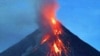 Philippines giảm mức báo động núi lửa phun trào