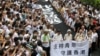 香港银发族声援年轻人反送中抗争感谢守护香港自由