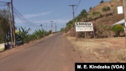 An empty street is seen in Kumbo, Cameroon, Jan. 3, 2019.