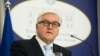 German Foreign Minister Frank-Walter Steinmeier speaks during a joint press conference with his Greek counterpart Nikos Kotzias after their meeting in Athens, Oct. 29, 2015.