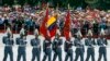 Tropas cubanas, venezolanas y mexicanas en desfile militar chino