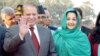 نواز شریف نخست وزیر پیشین پاکستان بعد از مرگ همسرش به طور موقت آزاد شد