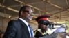 Le président malawien, Arthur Peter Mutharika, , au stade Kamuzu de Blantyre, le 2 juin 2014.