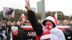 Протест у Варшаві проти квот на прийняття іммігрантів