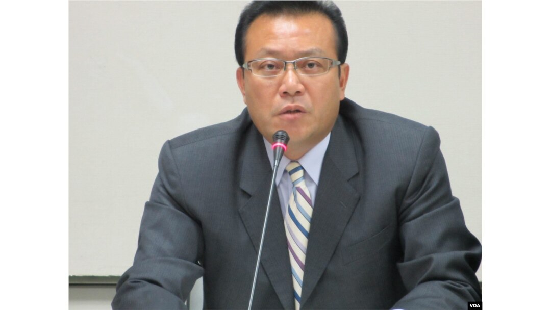 在野党民进党立委 苏震清（美国之音张永泰拍摄）