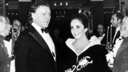 Richard Burton and Elizabeth Taylor in 1969 in Monaco