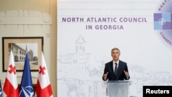 Выступление Генсека НАТО в Тбилиси