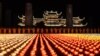 Buddhist nuns pray during a ceremony at the Tam Chuc pagoda in Ha Nam province, Vietnam, ahead of Vesak Day celebrations.