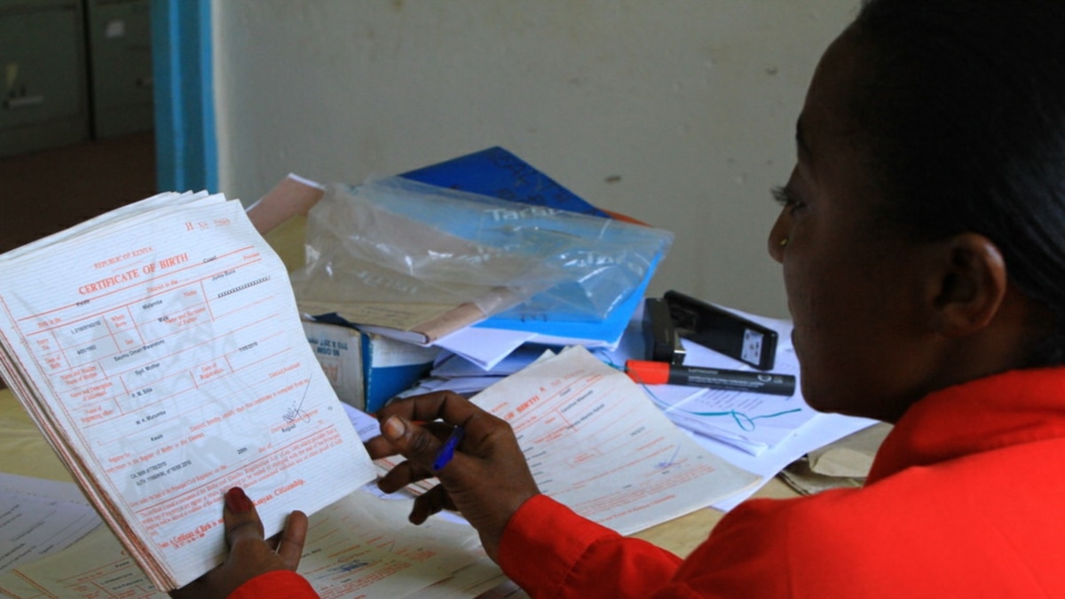 Kenya Works To Make Birth Registration Easier