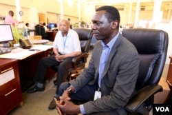 Chadian-native Djimet Dogo, director of the Portland-based Immigrant and Refugee Community Organization’s Africa House, says racism has been a regular occurrence in his personal life in Oregon. (R. Taylor/VOA)