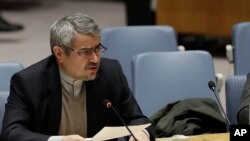 Gholamali Khoshroo, Duta Besar Iran untuk PBB (foto: dok). 