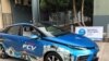 Kendaraan sel bahan bakar Toyota Mirai terbukti siap untuk diisi dengan hidrogen yang diproduksi CSIRO, sebagai ilustrasi. (Foto: Courtesy/CSIRO)