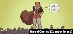 The Unbeatable Squirrel Girl is a college student who can talk to squirrels, and often uses non-violence to stop crime.