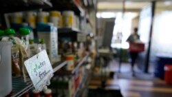 Porchlight Community Service is a food pantry in San Diego that helps hungry Americans who have allergies to traditional foods. (AP Photo/Gregory Bull)