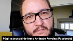 Nuno Andrade Ferreria, jornalista e coordenador da Rádio Morabeza, Cabo Verde