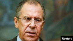 FILE - Russian Foreign Minister Sergei Lavrov 