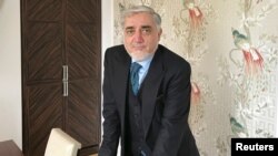 Afghanistan's Chief Executive Abdullah Abdullah is pictured in London, June 7, 2018. 