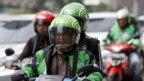 Tài xế xe ôm Go-Jek ở thủ đô Jakarta của Indonesia.