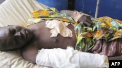 Госпиталь в городе Кано: раненый в результате взрыва бомбы