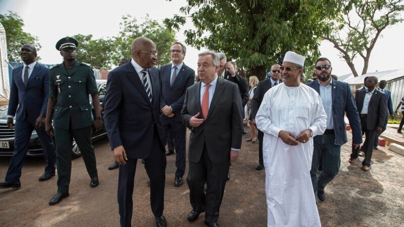 Le secrétaire général de l'ONU au Mali pour la Journée des Casques bleus