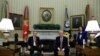 Turski predsednik Redžep Tajip Erdogan i predsednik SAD Donald Tramp na sastanku u Beloj kući