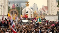 ထိုင်းဝန်ကြီးချုပ်နုတ်ထွက်ရေး ဆန္ဒပြသမားတွေ ဆက်လက်ဖိအားပေးမည်