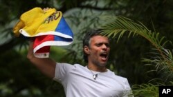 Leopoldo López, líder da oposição venezuelana