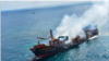 У берегов Шри-Ланки затонуло судно с тоннами химикатов на борту 