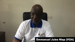 Le directeur général de Prime Potomac Cameroun, Edibi Nkolo, à Yaoundé, 6 juillet 2018. (VOA/Emmanuel Jules Ntap)