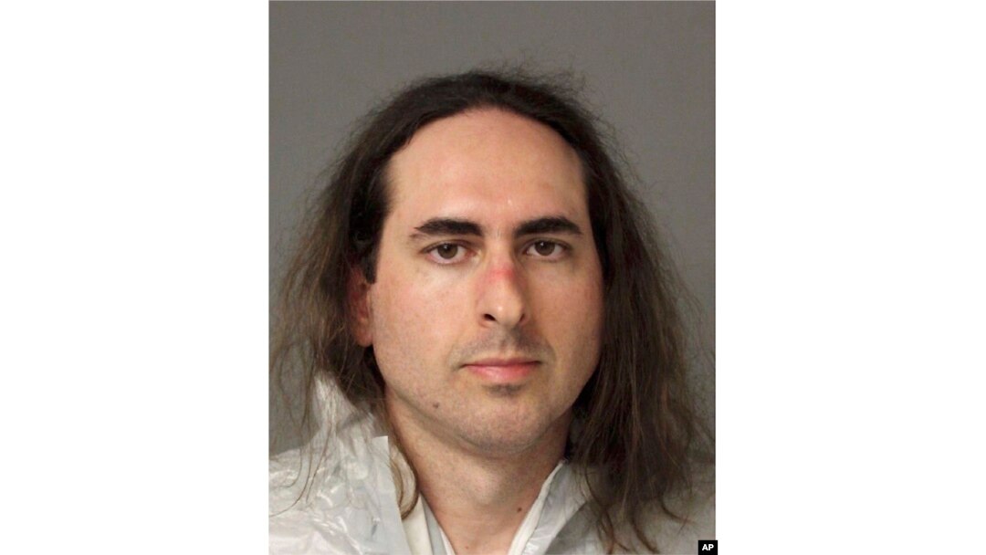 Foto de Jarrod Ramos, entregada por la policía del condado Anne Arundel, en Maryland, luego de que Ramos matara a cinco empleados del diario The Capital Gazette, en Annapolis. Junio 28 de 2018.