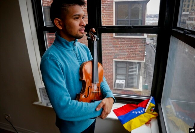 Wuilly Arteaga en Nueva York.