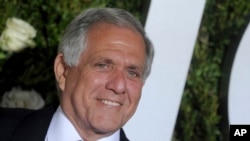 FILE - Les Moonves at The 71st Annual Tony Awards in New York City, June 11, 2017. Moonves, the chairman and CEO of CBS, has been accused of sexual misconduct and is under investigation by CBS. 