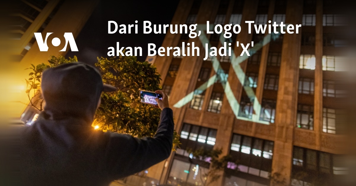 Dari Burung, Logo Twitter Akan Beralih Jadi 'X'