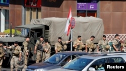ارتش لبنان در خیابان های بیروت - چهارشنبه